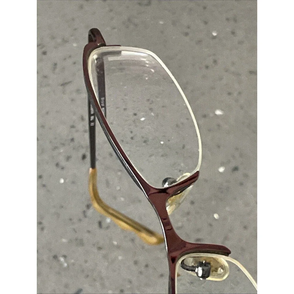 ELITE EYEWEAR 766 Maroon 47-17-135 EYEGLASS FRAMES ONLY Intelli-Clip by Elite